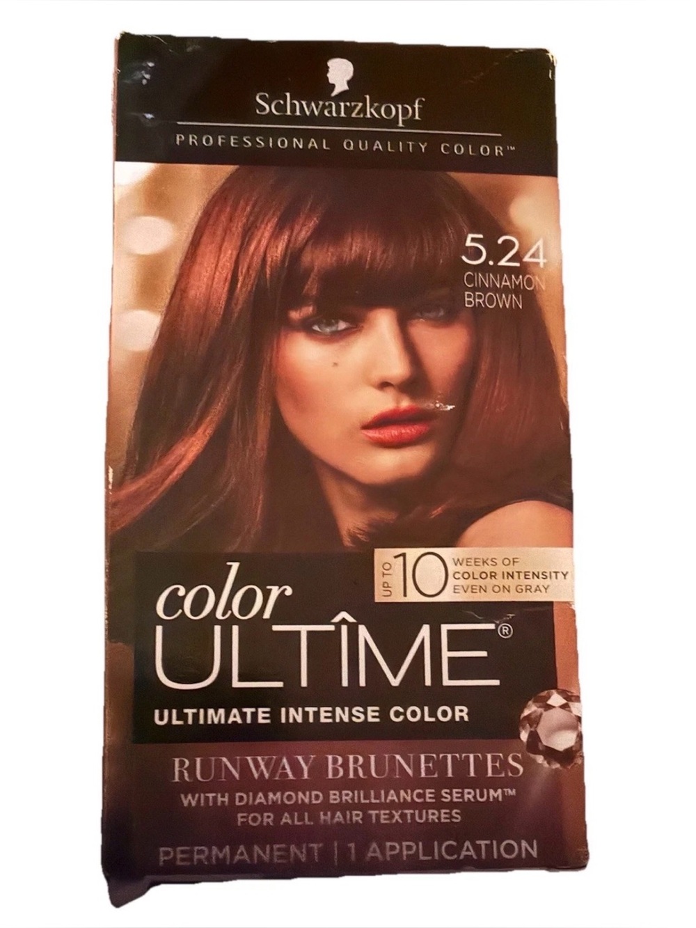 Schwarzkopf Color Ultime 5.24 Cinnamon Brown Permanent Hair Color